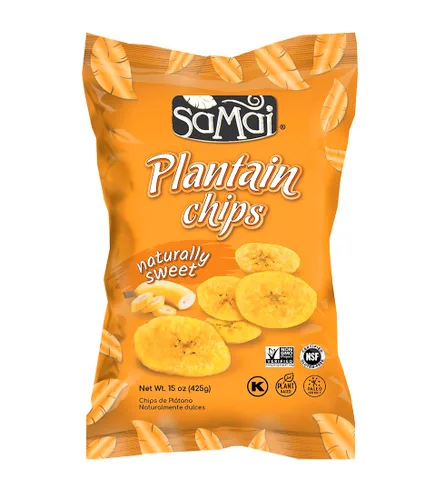 Miniatura 21 de SAMAI Chips de plátano de chile de 2.65 onzas, paquete de 15 unidades, totalmente naturales, sin OMG, sin gluten y Kosher