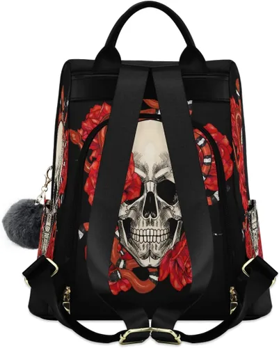 Miniatura 2 de ALAZA Mochila antirrobo para mujer, bolso de moda para hombro, multicolor (Multicolor16), Viajar