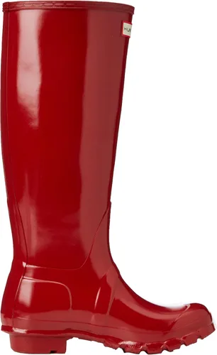 Miniatura 6 de Botas de lluvia de caña alta Hunter Original para mujer color negro brillante 8 B M US Rojo 7 BM US