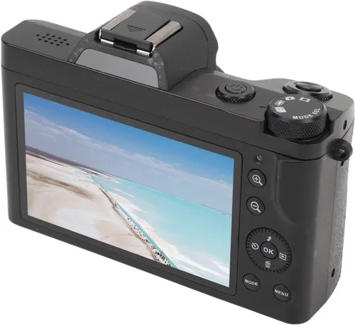 Miniatura 4 de Cámaras digitales, cámara 4K 60FPS, cámara de vlogging de 48MP 4K con zoom de 16X antivibración, pantalla táctil de 3.5 pulgadas, cámara pequeña