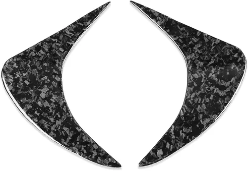 Cubierta adhesiva de fibra de carbono para faros delanteros, cubierta de acento de faros delanteros con patrón forjado para Toyota GT86 Scion FR-S