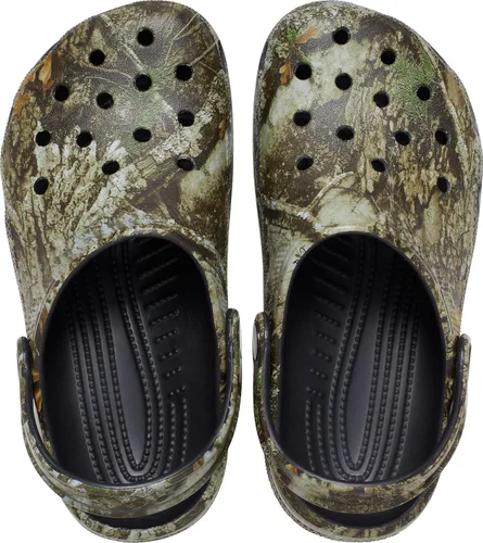 Miniatura 4 de Crocs Zuecos clásicos unisex con forro Realtree para niños