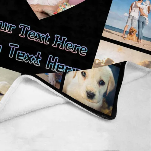Miniatura 6 de Artsadd Manta personalizada con foto, mantas personalizadas para papá y abuelo, regalos del Día del Padre, manta conmemorativa para la familia