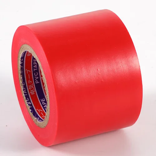 Cinta Eléctrica Impermeable, 2 pulg x 66 pies, Cinta Eléctrica Industrial de Grado UL/CSA Listada de Alta Temperatura de Súper Vinilo Rojo rojo