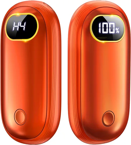 Miniatura 12 de Calentadores de Manos Recargables - Calentadores de Manos Eléctricos Paquete de 2 con Calefacción de Doble Cara para 15Hrs de Calor, Pantalla LED