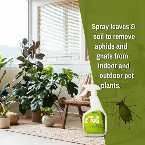 Miniatura 2 de Mata insectos de jardín de 32 onzas, control de plagas para plantas en interiores y exteriores, mata pulgones, cochinillas, ácaros y mosquitos