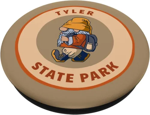 Miniatura 2 de Tyler State Park Texas Hiking Gnome TX Vacation PopSockets Swappable PopGrip