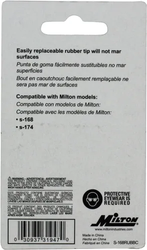 Miniatura 3 de Milton S-168RUB KWIK-CHANGE - Punta de goma para pistola de soplado