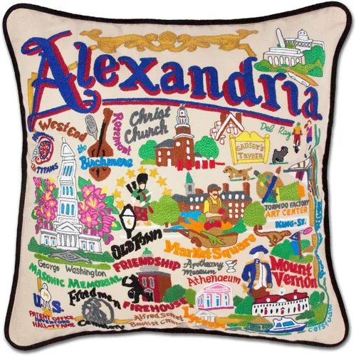 Miniatura 91 de Catstudio Almohada decorativa bordada a mano de Texas