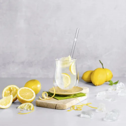 Miniatura 7 de ZWILLING Sorrento - Juego de 5 pajitas de cristal rectas, transparente