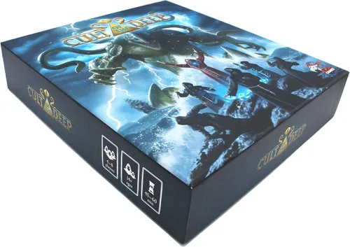 Miniatura 5 de Cult of The Deep: un juego de mesa de estrategia de 45-75 minutos para 4-8 jugadores, para luchar por los controles de rituales y monstruos míticos