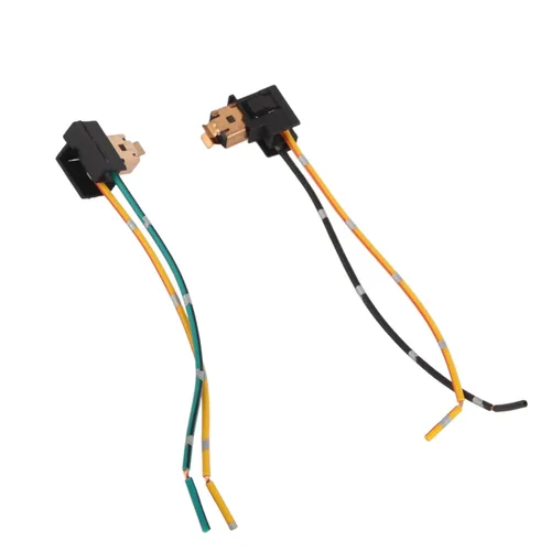 Miniatura 8 de 2 piezas Conector H1, Arnés de Cableado de Faros Delanteros, Arnés de Enchufe de Bombilla de Luz Antiniebla de 12V-24V, Adaptador de Bombilla