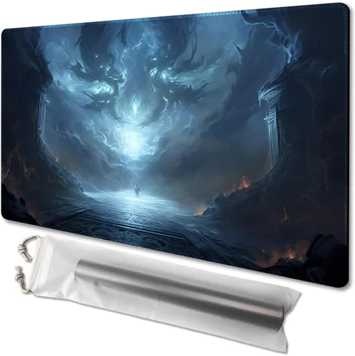 Miniatura 37 de MTG - Tapete de juego tamaño 24 x 14 pulgadas, bolsas de almacenamiento gratuitas, respaldo antideslizante, impresión, ideal para entusiastas