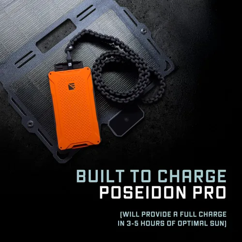 Miniatura 5 de Dark Energy Spectre - Panel solar plegable de 18 W Energía solar portátil carga dispositivos USB-C y USB-A Resistente a golpes e impactos