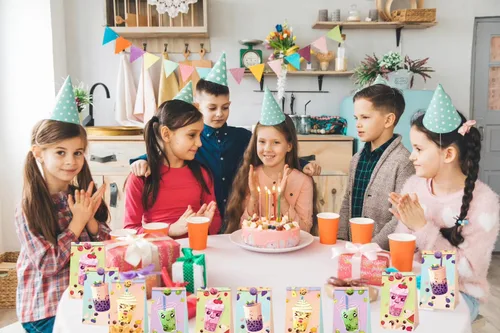 Miniatura 6 de 12 bolsas de fiesta de té Boba con calcomanías, recuerdos y decoraciones de fiesta de té Boba