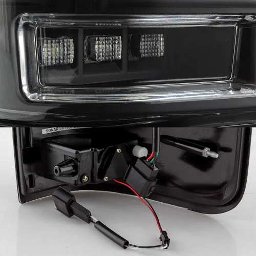 Miniatura 7 de AKKON - Compatible con Ford F150 2004-2008 [Styleside] Barra de tubo de tira LED negro luces traseras izquierda del conductor y lado derecho