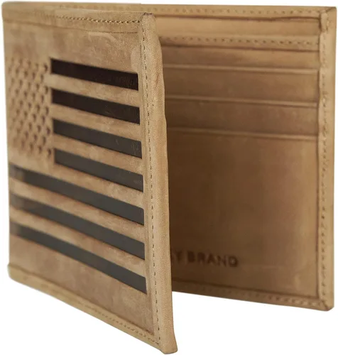 Miniatura 5 de Lucky Brand Men's Bifold Wallet ID Window Card Slots Genuine Leather Organization Durable Stylish