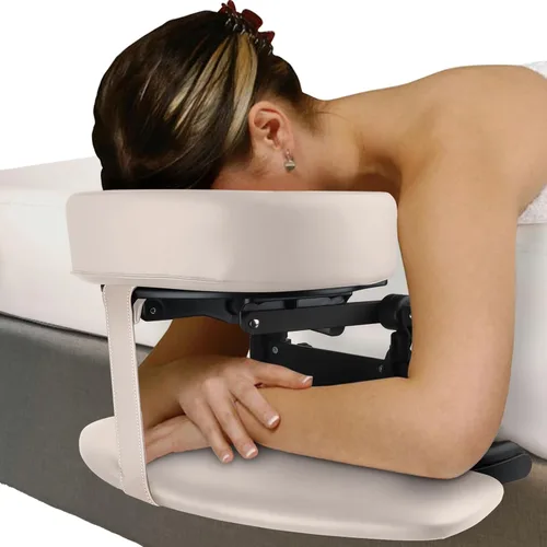 Miniatura 17 de TOROKOM Soporte ajustable para reposacabezas y almohada facial (color negro)