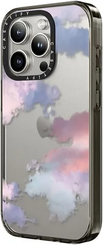Miniatura 5 de Funda CASETiFY Impact para iPhone 12 Pro Max - Blanco Nubes - Negro Claro Nubes Blancas