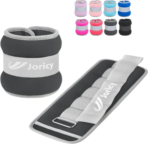Miniatura 26 de Ankle Weights A Pair of 1/2/3/4/6/8/10/12/20 LBS Wrist Leg Arm Weights for Women Men with Adjustable Straps, Strength weighted for Physical Therapy