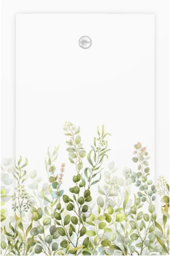 Miniatura 35 de Cubiertas Decorativas para Placas de Interruptor Boho Country Eucalipto Rústico Acuarela Hojas Verdes 2 Gang Placa de Pared Cubierta de Placa