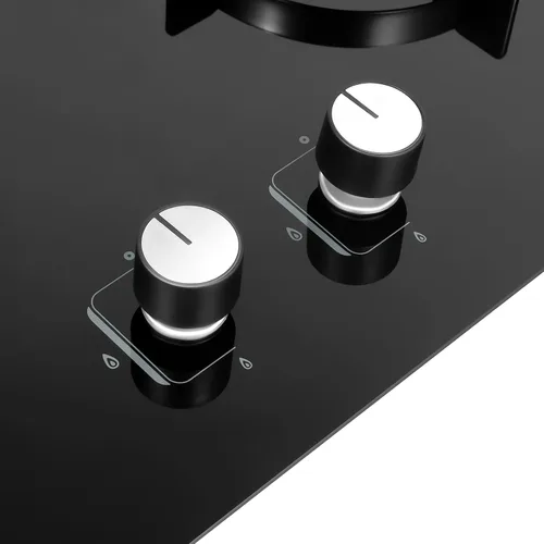 Miniatura 8 de Placa de cocina de gas integrada de 5.2 KW, estufa natural de alta potencia con doble quemador, vidrio templado con protección contra llamas