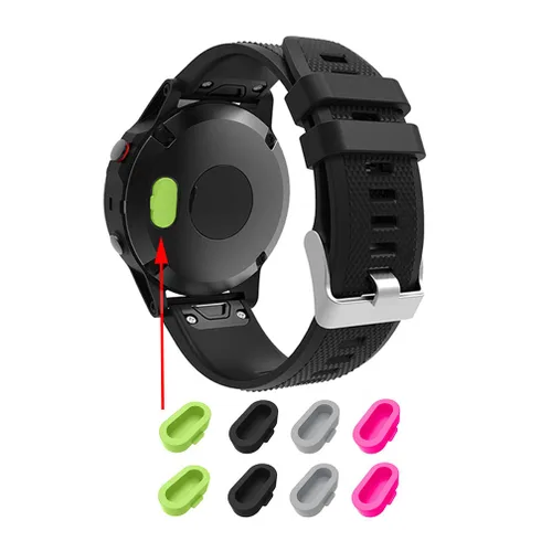 Miniatura 3 de Paquete de 2 cables para Garmin Fenix 6/6 Pro/6 Zafiro/6 de carga solar y 2 protectores de pantalla de vidrio templado HD gratis y 8 protectores