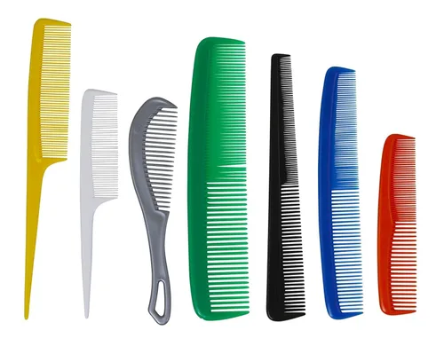 Miniatura 9 de American Comb Juego de peines para el cabello, 45 piezas, varios colores, fabricado en Estados Unidos
