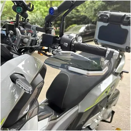 Miniatura 3 de Motorbike Handlebar HandGuards Fit for FZ8 FZ 8 for FAZER 2010-2014 2013 2012 2011 Motorcycle Handguard Shield Hand Guard Protector Windshield