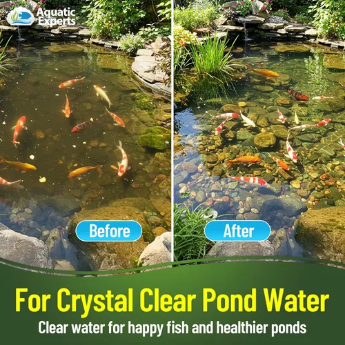 Miniatura 3 de Aquatic Experts Almohadilla de filtro clásica para estanque Koi FINE – Filtro de estanque en rollo blanco a granel, filtros de estanque ultra