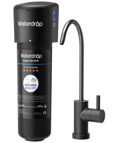 Miniatura 11 de Waterdrop BFU1 Filtro de agua para baño, para el cuidado facial, agua suave, enriquecido con estroncio