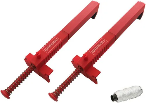 Miniatura 5 de LXQ 7.9-9.4 pulgadas de actualización extendida de línea de ladrillo clips de línea se venden en pares, rojo
