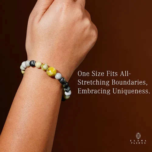 Miniatura 55 de Pulseras de cristal curativo para mujeres y hombres, espiritual, energía positiva y equilibrio, pulseras de cuentas de cristal natural hechas a mano
