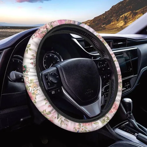Miniatura 27 de Asian Dragon - Funda universal para volante de automóvil, accesorios interiores de automóvil, lavable, transpirable, funda para volante