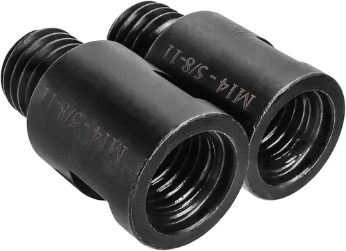 Miniatura 6 de Wolfride Adaptador de accesorio para amoladora angular M14 a 5/8"-11 M14 hembra a adaptador macho 5/8-11 (2 piezas)