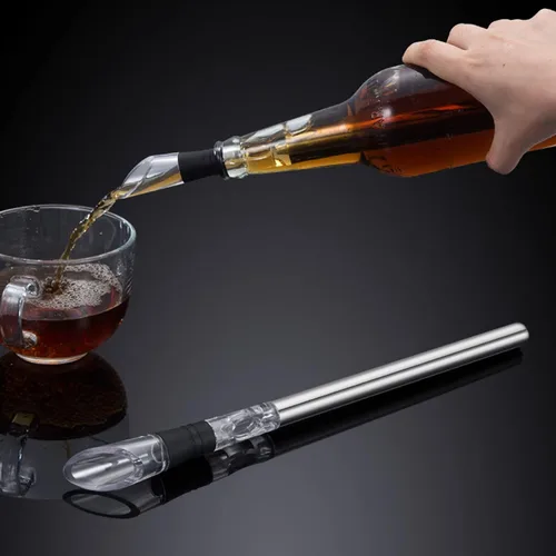 Miniatura 6 de Enfriador de vino pequeño enfriador de vino 3 en 1 de acero inoxidable enfriador de botellas de vino enfriadores de vino sin hielo para botellas
