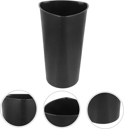 Miniatura 9 de Florero de plástico, negro, 20 oz