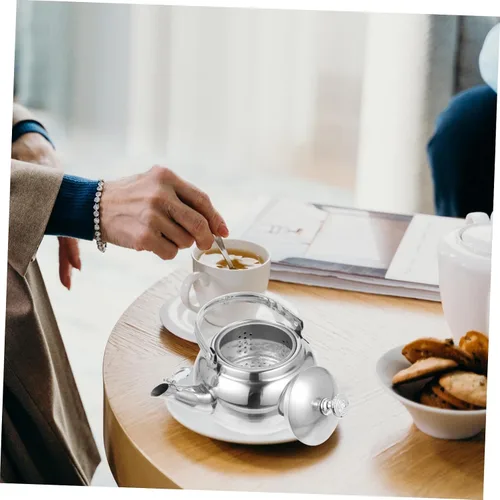 Miniatura 4 de Hervidor de té para estufa de acero inoxidable, silbido, resistente al desgaste, suministros para el hogar