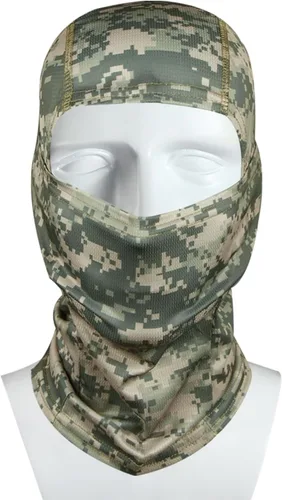 Miniatura 2 de Máscara facial de camuflaje militar, bandana, pasamontañas, capucha para hombres y mujeres, entrenamiento táctico, ciclismo, esquí, resistente al