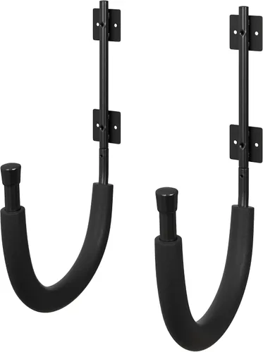 RAD Sportz Ganchos de garaje paquete de 2 – Solución de almacenamiento para herramientas colgantes, mangueras, palas y equipo deportivo – Perchas de