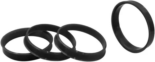 Miniatura 5 de Wheel Accessories Parts 4 anillos centrados de buje de policarbonato de 2.874 in de diámetro exterior de 2.248 in de diámetro exterior para Audi A3
