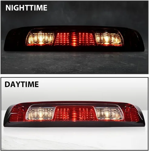 Miniatura 4 de CHEDA Tercera luz de freno trasera de montaje alto compatible con Chevy Silverado/GMC Sierra 1500 2500 3500 2015-2021 23509162 84900397