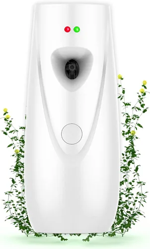 Dispensador automático de fragancia de aire para el hogar, ambientador en aerosol montado en la pared para el hogar, oficinas, escuelas, blanco1103