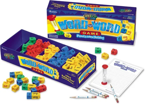 Learning Resources Juego de fonética palabra por palabra, a partir de 7 años, ABC, juegos de mesa, desarrolla habilidades de vocabulario, regalos