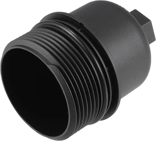 Miniatura 6 de X AUTOHAUX Cubierta negra del casquillo del filtro del motor del aceite del coche para Chrysler para Dodge para Jeep para Ram 68191350AA