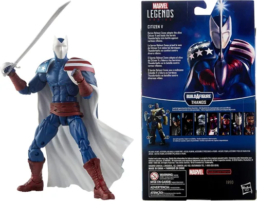 Miniatura 6 de Hasbro Marvel Legends Series Citizen V Marvel Comics - Figura coleccionable de 6 pulgadas