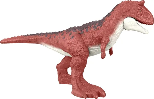 Miniatura 5 de Mattel Jurassic World Dominion Carnotaurus Clash Pack, 5 mini juguetes que incluyen 1 figura humana y 4 dinosaurios en paquete temático de camión