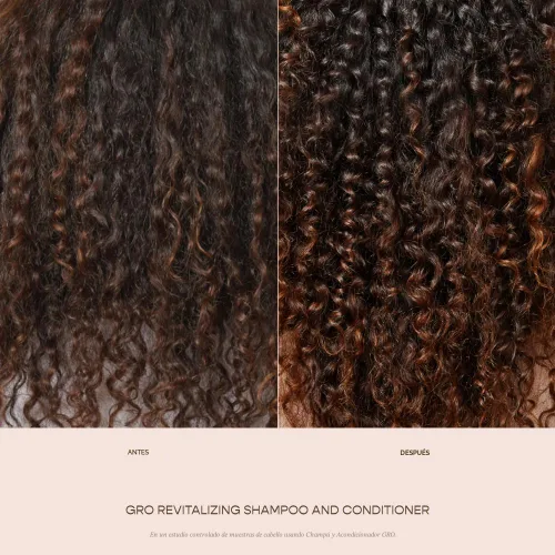 Miniatura 4 de VEGAMOUR GRO Champú Revitalizante, Apoya un Cabello más Grueso y de Aspecto más Abundante, Champú Formulado sin Sulfatos para Cabello Ralo