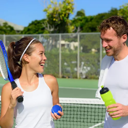 Miniatura 6 de Vinsot Paquete de 24 pelotas de tenis a granel, pelotas de presión estándar para entrenar jugadores principiantes jóvenes, pelota de ejercicio