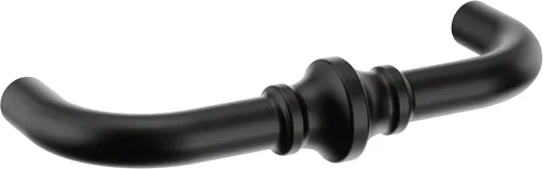 Moen Colinet YB0507BL - Tirador decorativo tradicional para gabinete y cajón, color negro mate de 4.44 pulgadas